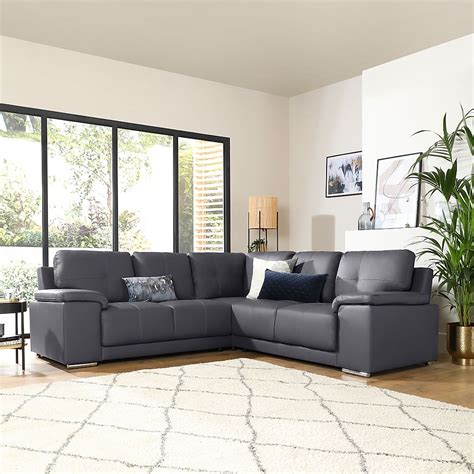 Buy Leather Corner Sofabed